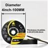 DELUN 4 Inch Grinding Disk Fiber Disc