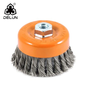 4inch Twisted čvorove žičane četke za žičane četke izdržljiv tip