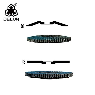 DELUN Top Sell 5 Inch 125x22.23mm Falp Disc With High Quality