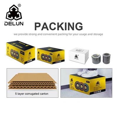 DELUN Top Sell 5 Inch 125x22.23mm Falp Disc With High Quality